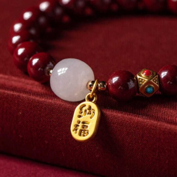 Red Cinnabar Good Fortune Bracelet