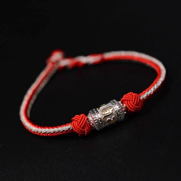 Tibetan Mantra Bracelet - Luck & Protection - Image 3