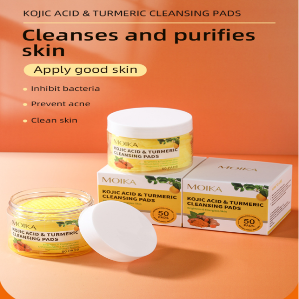 KOJIC ACID & TURMERIC CLEANSING PADS - Image 3