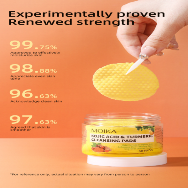 KOJIC ACID & TURMERIC CLEANSING PADS - Image 6